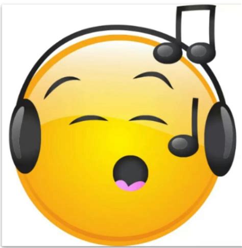 Musical smiley | Music emoji, Funny emoticons, Smiley