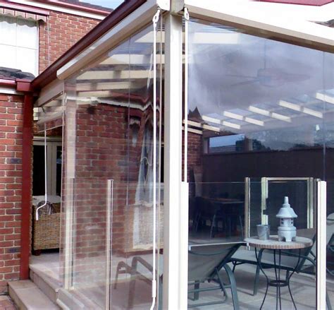 Bistro Blinds - Clear PVC - Melbourne Awnings & Shade Systems