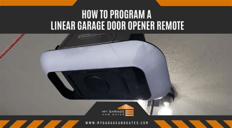 Linear Garage Door Opener: How to Program the Remote