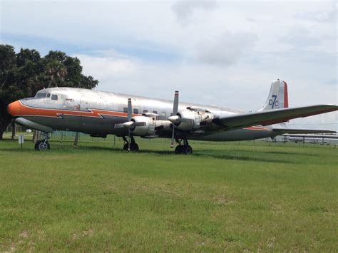 Douglas DC-7 {photo by Daniela LM} | Vintage aircraft, Douglas aircraft ...