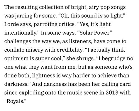 Lorde addresses album criticism in Variety Interview 😳 : r/lorde