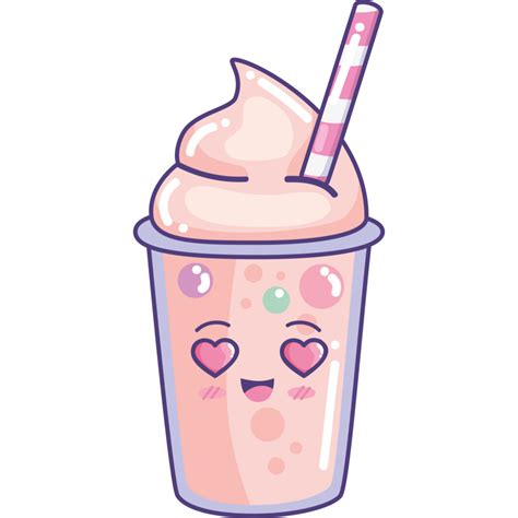 cute milkshake kawaii 24095946 PNG