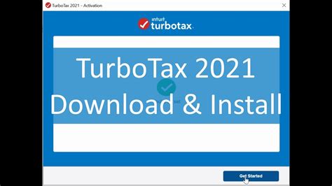 TurboTax 2021 - How to Download and Install - YouTube