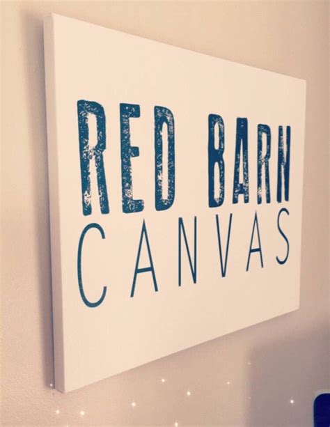 Logo on Canvas, Your Company Logo on a Gallery Wrapped Canvas - Etsy