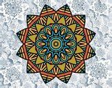 Mandala lifebloom coloring page - Coloringcrew.com