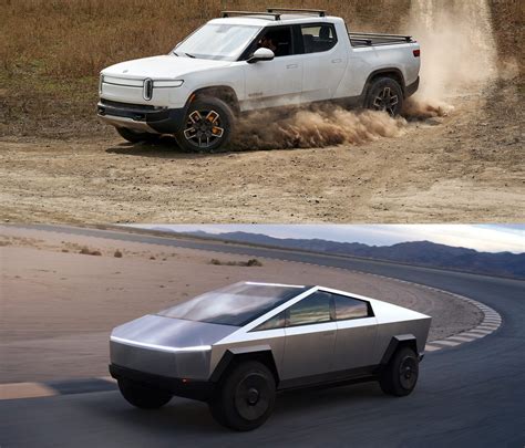 Tesla Cybertruck vs Rivian R1T – Compared – EVBite