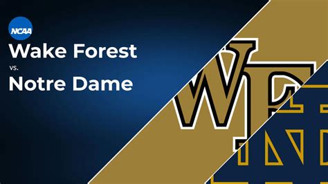 How to Watch Wake Forest vs. Notre Dame Basketball: Live Stream & TV Channel Info – ACC Tournament