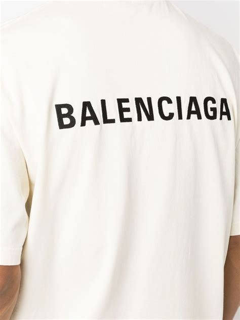 Balenciaga logo-print T-shirt | Smart Closet