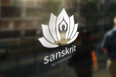 Sanskrit Yoga Logo - Logos | Yoga logo, Sanskrit, Logos