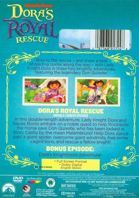 Dora The Explorer: Dora's Royal Rescue (DVD 2012) | DVD Empire