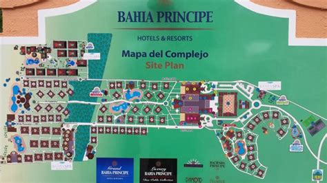 Resort map - Picture of Grand Bahia Principe Punta Cana, Punta Cana ...