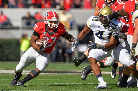 Nick Chubb credits Georgia Tech for helping make his decision to return