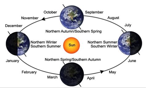 describe the cycle of season with diagram - Brainly.in