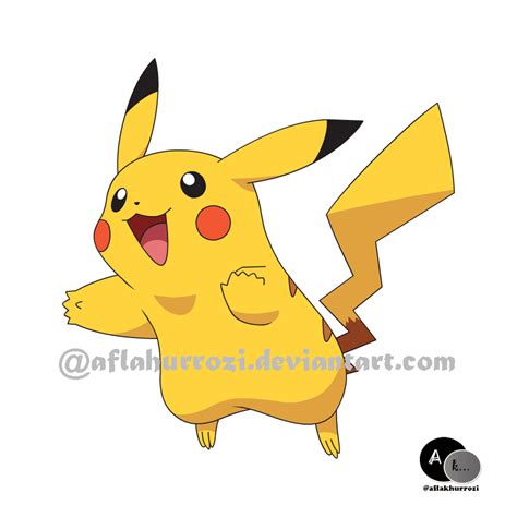 Pokemon Pikachu by aflakhurrozi on DeviantArt