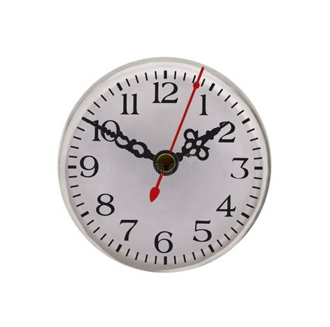 Office clock isolated stock photo. Image of pointer - 248021378