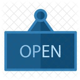 Open Board Icon - Download in Colored Outline Style