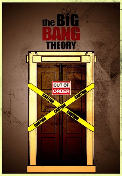 Big bang theory broken elevator poster Big Bang Theory, The Big Theory, The Big Bang Therory ...