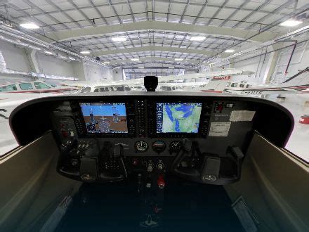 Aviation - Beechcraft G58 Baron Cockpit