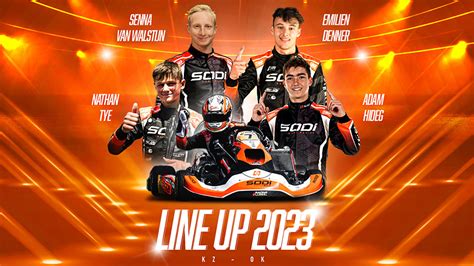 Sodi Racing Team 2023: 4 assets in OK and KZ - Kartcom