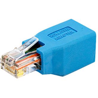 StarTech.com Cisco Console Rollover Adapter for RJ45 Ethernet Cable M/F ...