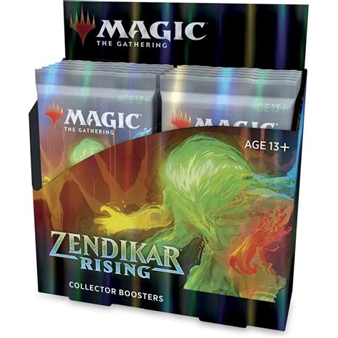 Magic: The Gathering Zendikar Rising Collector Booster Box, 24/Pack