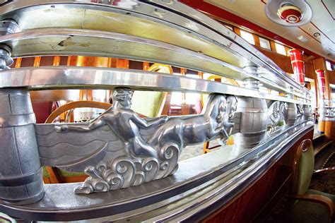 RMS Queen Mary Art Deco Bar Photograph by Kyle Hanson - Pixels