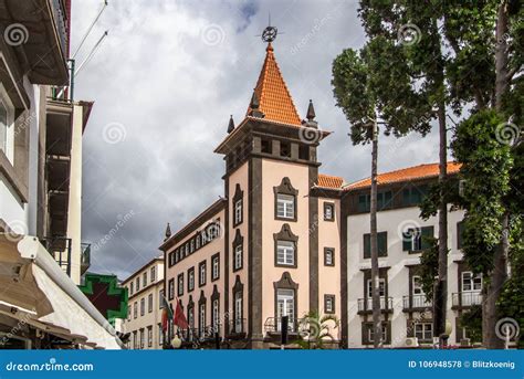 Historic Town Center of Funchal, Madeira, Portugal Editorial Stock ...