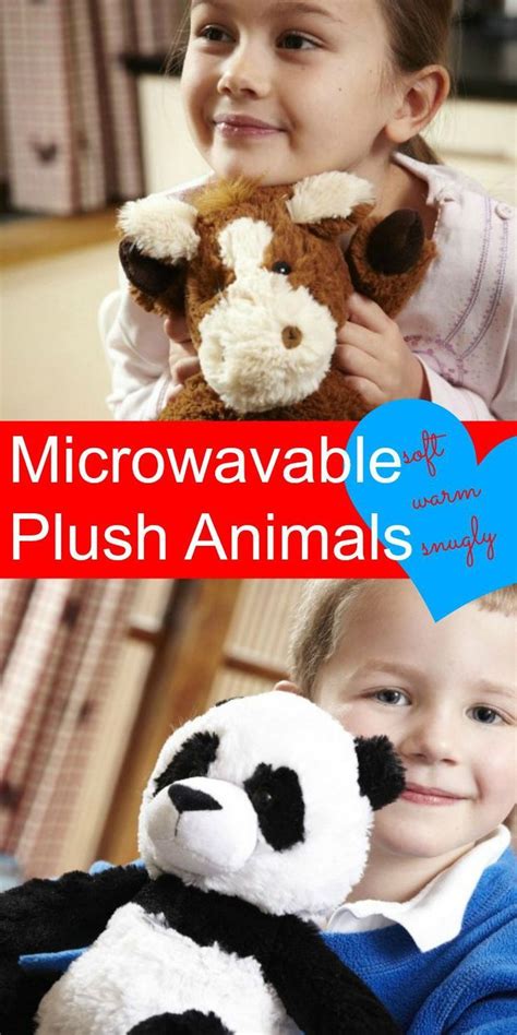 Heated Stuff Animals - Pop in microwave for soft, warm, and snugly bedtimes. Microwaveable ...