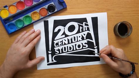 How to draw the 20th Century Studios logo