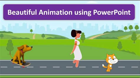 powerpoint mein animation video kaise banaen | powerpoint animation in hindi | cartoon - YouTube