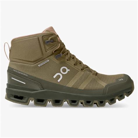 On Running Cloud Shoes Women's Cloudrock Waterproof-Olive | Reed [Cloudolive-reed-w1] - $99.96 ...