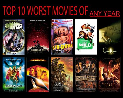 OzzyZikeFan1057's Top 10 Worst Movies of Any Year by OzzyZikeFan1057 on ...