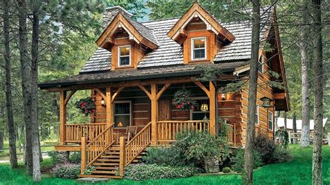 9 Cozy Cabins Under 1,000 Square Feet | Log cabin homes, Rustic log ...