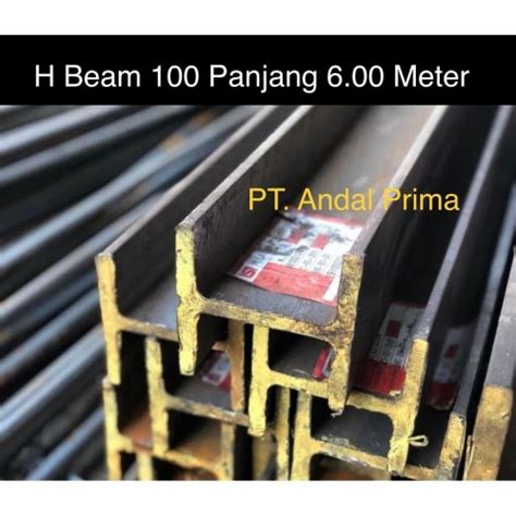 Jual H-Beam 100 x 6 Meter - Besi Baja H Beam - Kota Tangerang Selatan - Andal Prima | Tokopedia