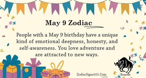 May 9 Zodiac is Taurus, Birthdays and Horoscope - ZodiacSigns101