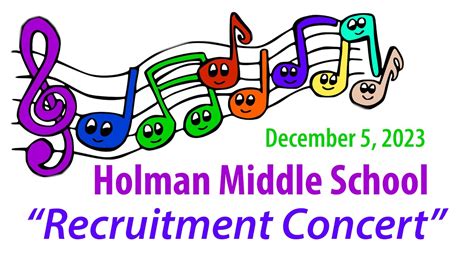 Recruitment Concert - Holman Middle School - YouTube