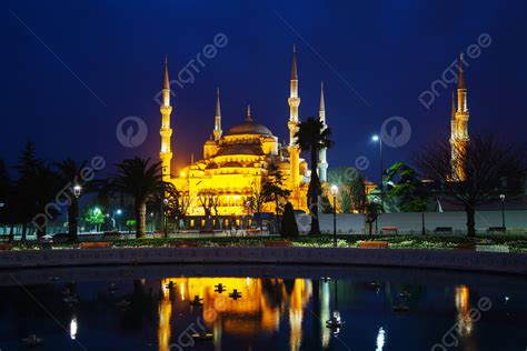 Masjid Biru Masjid Sultan Ahmed Di Istanbul Turki Kuno Tua Foto Latar belakang Dan Gambar Untuk ...