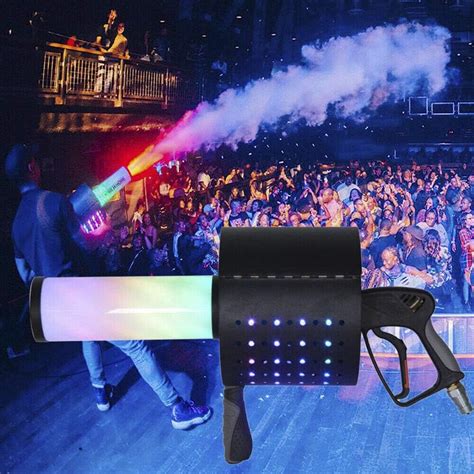 Buy Handheld CO2 Cannon Confetti Machine, 7 Colors LED Confetti Blaster ...