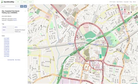 Petaling Jaya map using OpenStreetMap | Download Scientific Diagram