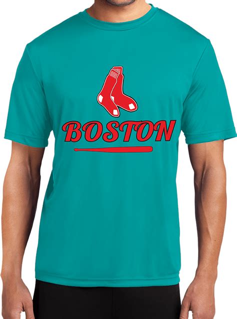 Boston Red Sox - Mens Black Penguin Power Swim Moisture Wicking T-shirt (936x936), Png Download