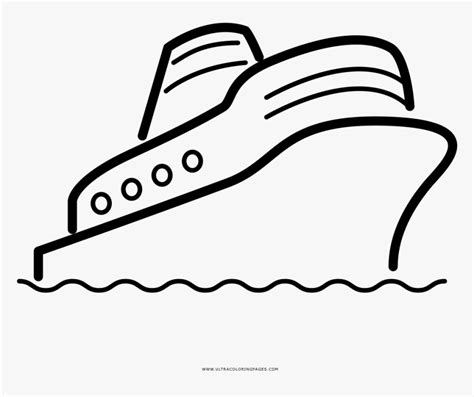 Transparent Cruise Ship Clipart - Easy To Draw Cruise Ship, HD Png ...