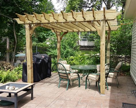 10 x 12 Pergola plans pdf file DIY simple pergola plan Modern - Etsy ...