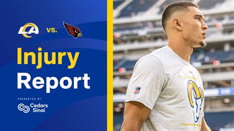 Injury Report 1/15: Rams safety Taylor Rapp ruled out, running Buddy ...