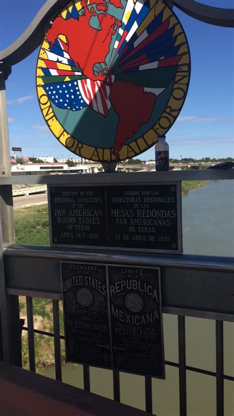 US-Mexico Border // Laredo, Texas International Bridge // Nuevo Laredo ...