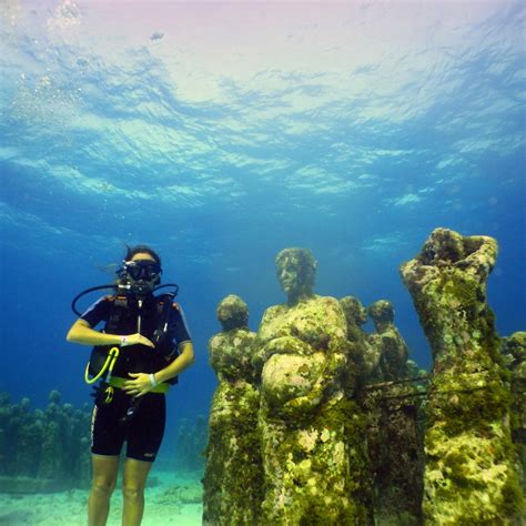 Underwater Museum - Scuba Diving Cancun