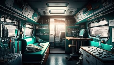 Green Interior Inside A Ambulance Backgrounds | JPG Free Download - Pikbest