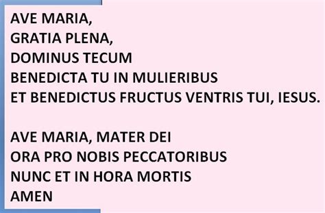 latin.de.cuisine: AVE MARIA, un texto sencillo para trabajar en el aula de latín desde los ...