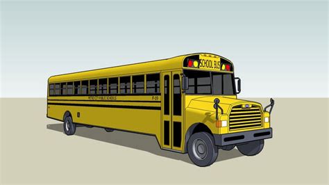 Sketchup Components 3D Warehouse - School Bus