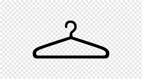 Black clothes hanger illustration, Clothes hanger Computer Icons Clothing, cartoon hanger, angle ...