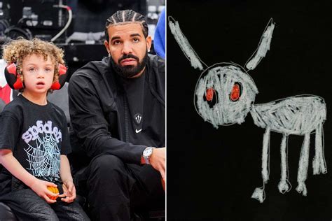 Drake's Son Adonis, 5, Designed the Cover for His Upcoming Album